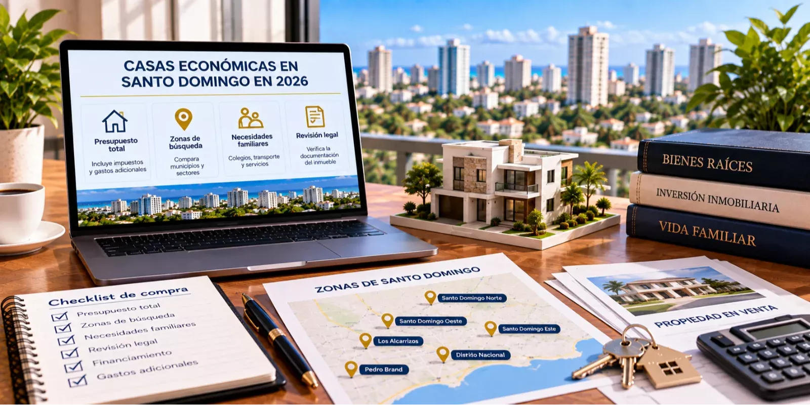 Guía para encontrar casas baratas en Santo Domingo para familias en 2026