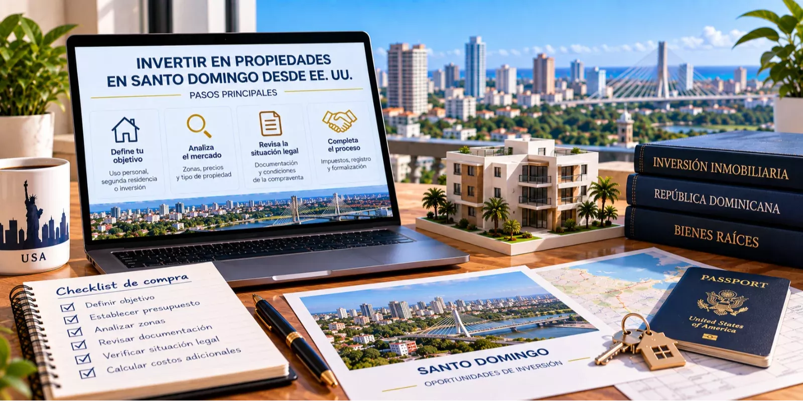 Cómo invertir en propiedades en Santo Domingo si vivo en Estados Unidos