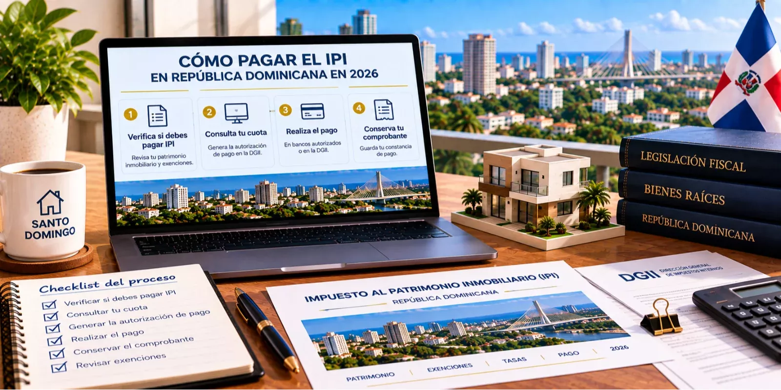 Cómo pagar el IPI en República Dominicana en 2026