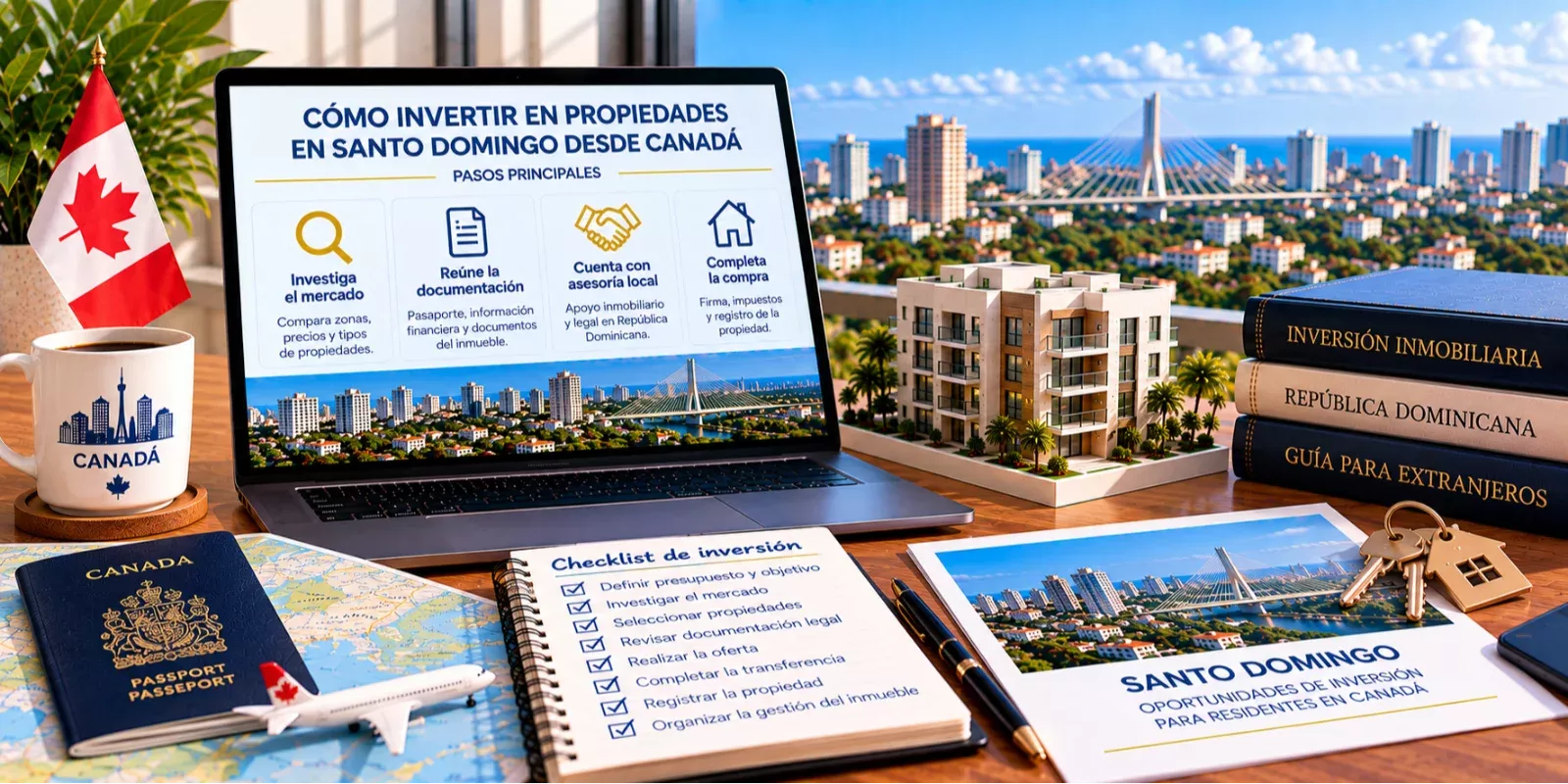 Cómo invertir en propiedades en Santo Domingo si vivo en Canadá