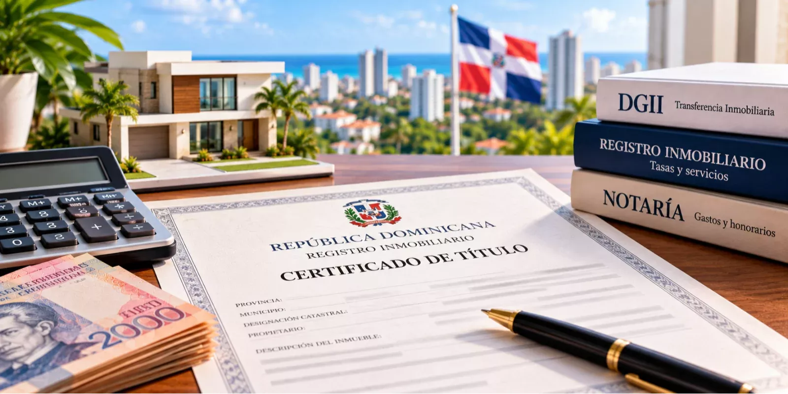 Cuánto cuesta sacar un título de propiedad en RD en 2026