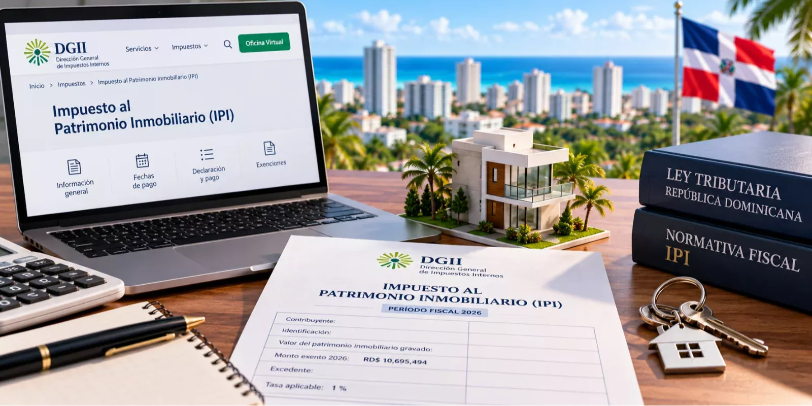 Cómo pagar el IPI en República Dominicana en 2026 si soy expatriado