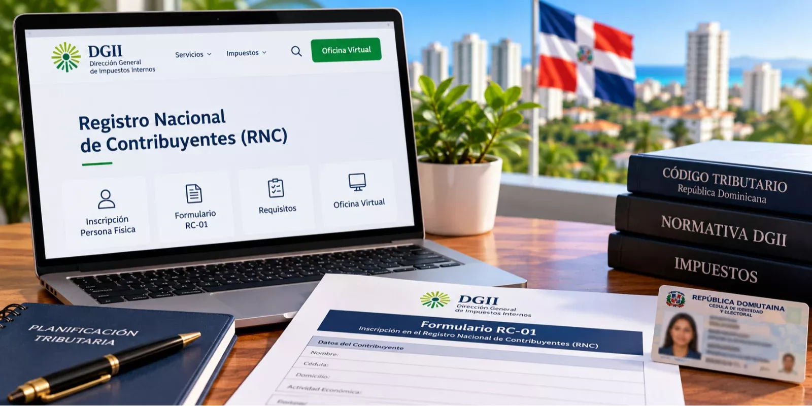 Cómo registrarse como persona física en la DGII en República Dominicana en 2026