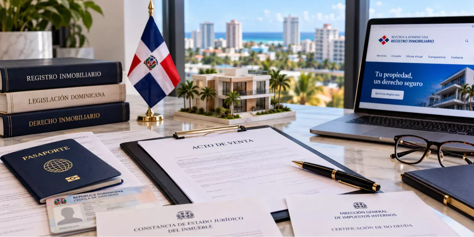Documentos para registrar un título de propiedad en República Dominicana 2026