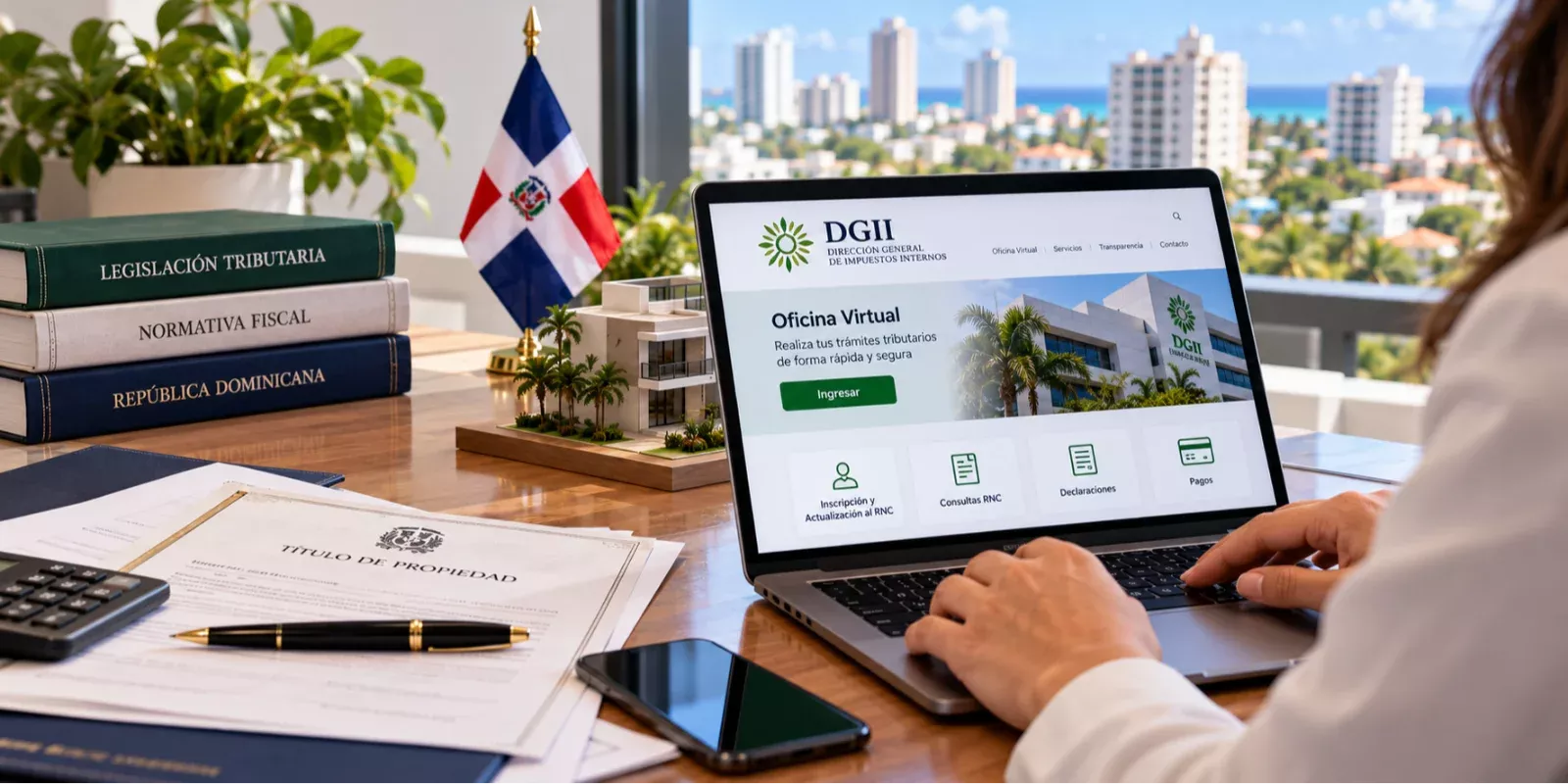 Propietario de inmueble en la DGII: RNC y registro 2026